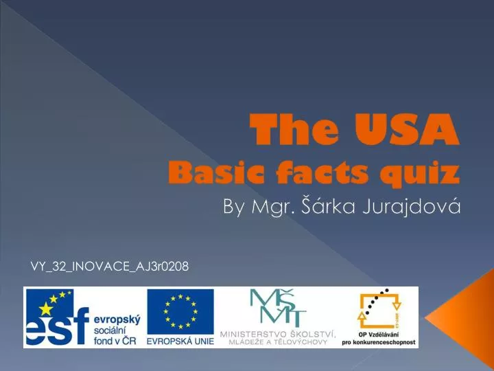 the usa basic facts quiz