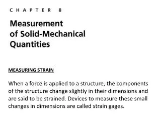 MEASURING STRAIN