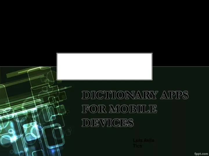 dictionary apps for mobile devices