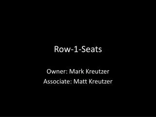 Row-1-Seats