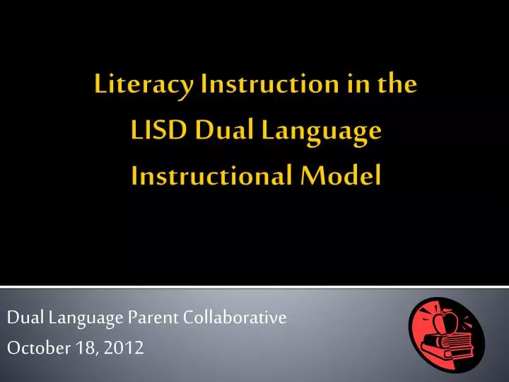 dual language parent collaborative october 18 2012