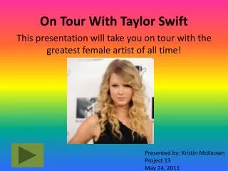 On Tour With Taylor Swift