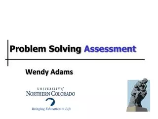 Problem Solving Assessment