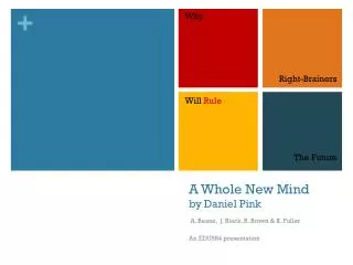 A Whole New Mind by Daniel Pink