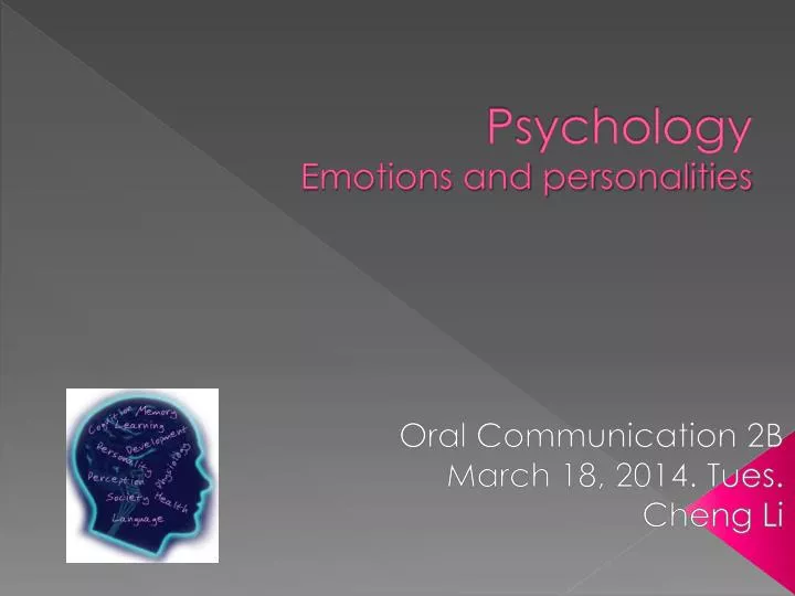 psychology emotions and personalities