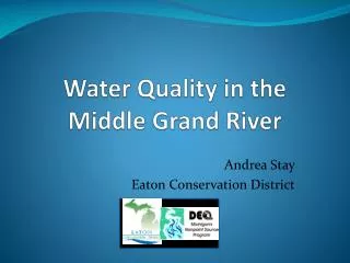 Water Quality in the Middle Grand River
