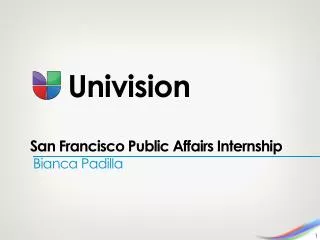 San Francisco Public Affairs Internship