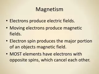 magnetism