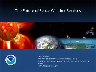 The Future of Space Weather Services