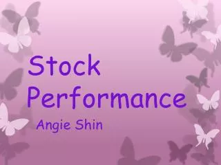 Stock Performance