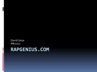 Rapgenius.com