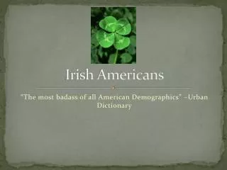 irish americans