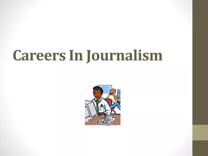 careers in journalism