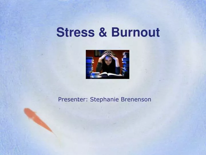 stress burnout