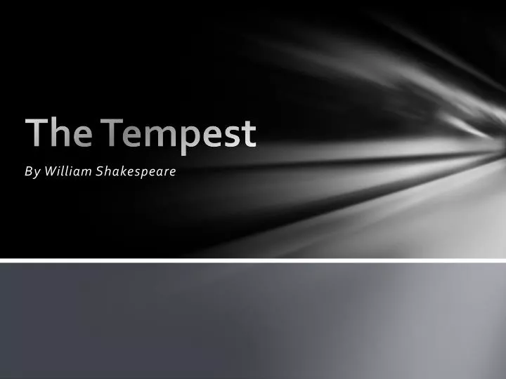 the tempest