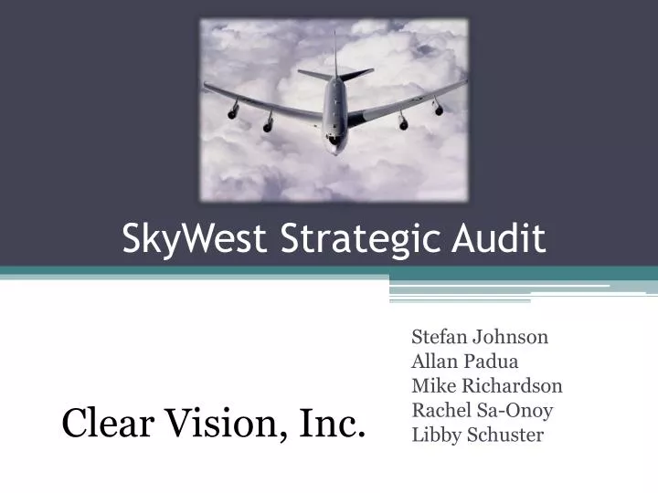 skywest strategic audit