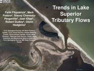 Trends in Lake Superior Tributary Flows