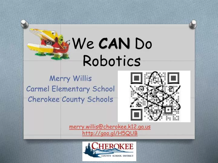 we can do robotics