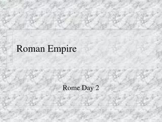 Roman Empire