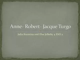 Anne- Robert- Jacque Turgo