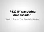 P12215 Wandering Ambassador - slide 1
