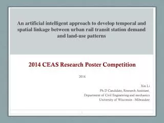 2014 CEAS Research Poster Competition 2014