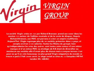 VIRGIN GROUP
