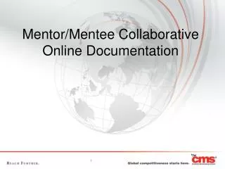 Mentor/Mentee Collaborative Online Documentation