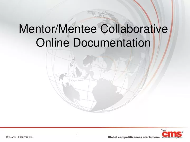 mentor mentee collaborative online documentation