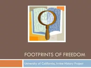 FootPrints of Freedom