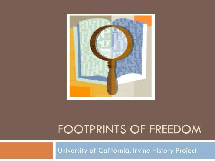 footprints of freedom
