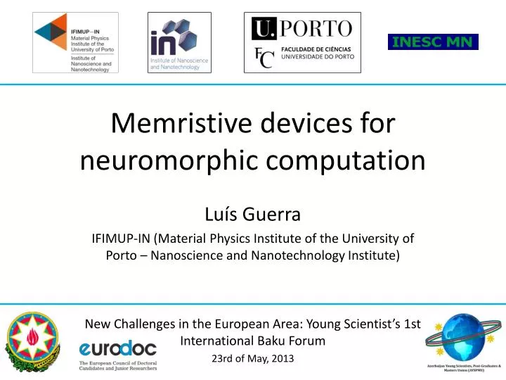 memristive devices for neuromorphic computation