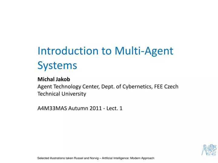 introduction to multi agent systems