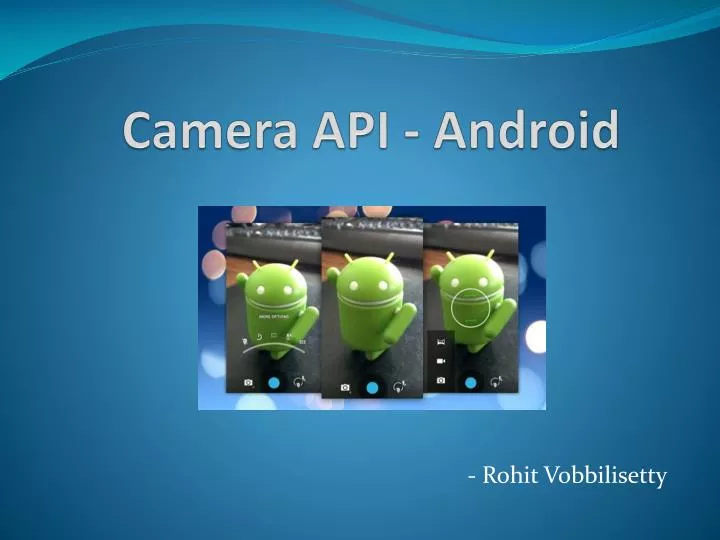 camera api android