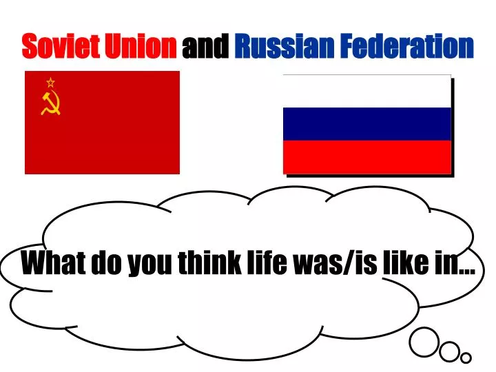 soviet union and russian federation