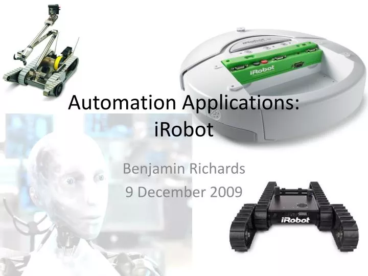 automation applications irobot