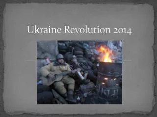 Ukraine Revolution 2014
