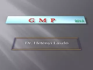 g m p 2012
