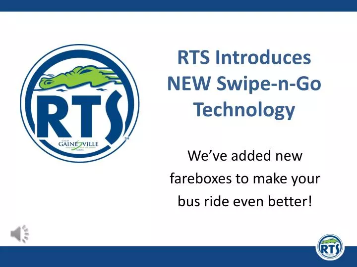 rts introduces new swipe n go technology