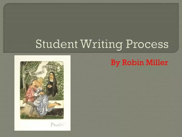 student writing process