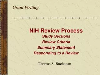 Grant Writing