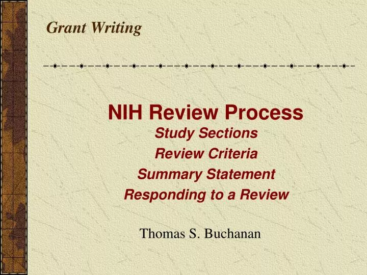 grant writing