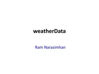 weatherData