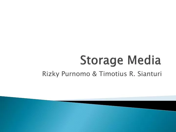storage media