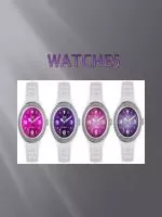 WATCHeS - slide 1
