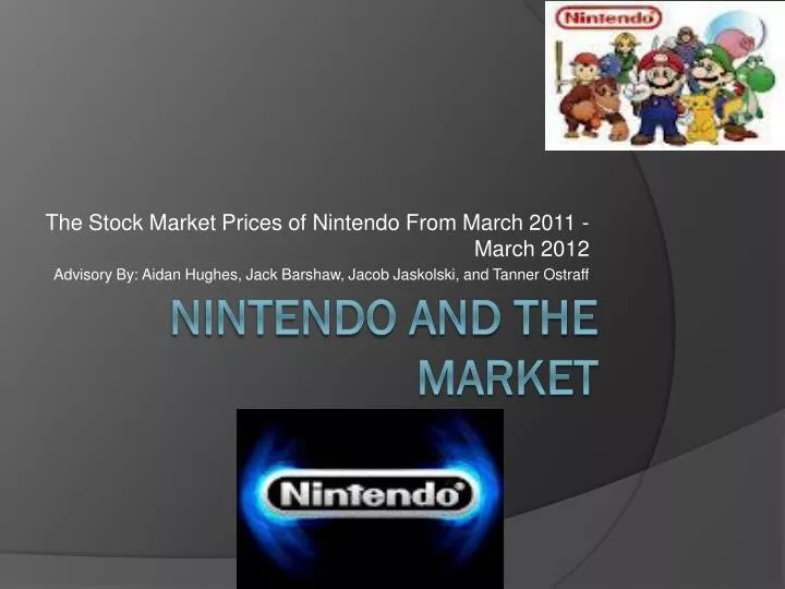 nintendo and the market