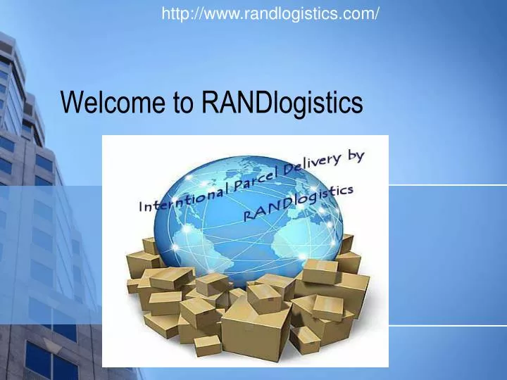 welcome to randlogistics