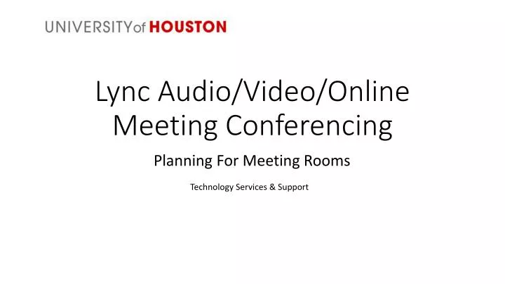 lync audio video online meeting conferencing