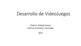 desarrollo de videojuegos