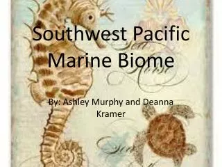 Southwest Pacific Marine Biome